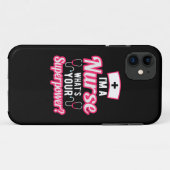Ik ben verpleegster Case-Mate iPhone case (Achterkant (horizontaal))