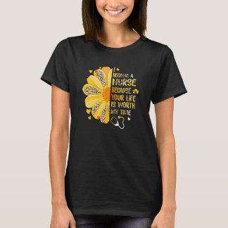Ik Ben Verpleegster Geworden Omdat Uw Leven Mijn T T-shirt