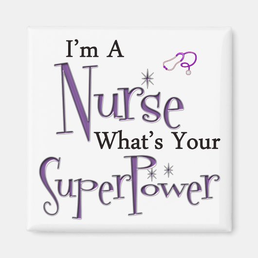 Ik ben verpleegster magneet (Voorkant)