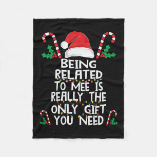Ik ben verwant aan kerstfeestjes H. Fleece Deken