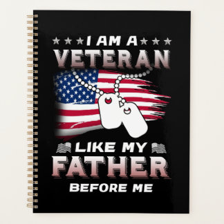 Ik ben veteraan zoals mijn vader voor mij veteraan planner