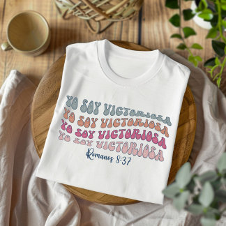 Ik Ben Victorieus Bedrukte Christelijke Spaanse T-shirt