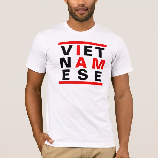 Ik ben Vietnamees2 T-shirt (Voorkant)
