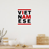 IK BEN VIETNAMESE POSTER (Keuken)