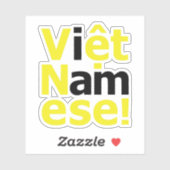 Ik ben Vikert Namese! Sticker (Vel)