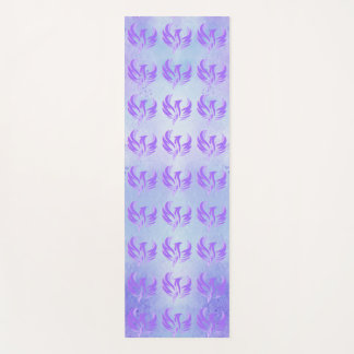Ik Ben Violet Vlam Vuur Vogel - Blauw Violet Yogamat