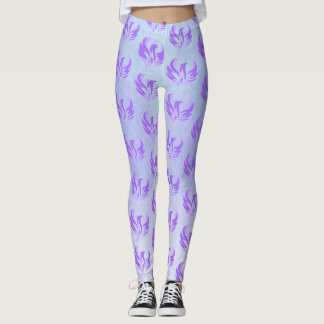 Ik Ben Violet Vlam Vuur Vogel - Heilige Vrouwelijk Leggings
