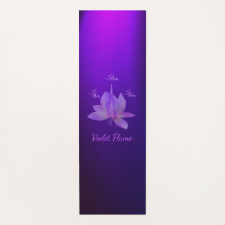Ik Ben Violette Vlam Met Lotus Yogamat