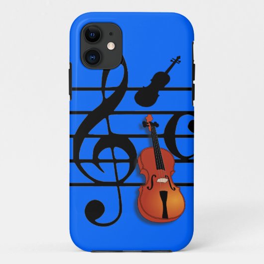 Ik ben Violin_ Case-Mate iPhone Case (Achterkant)