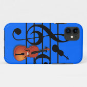 Ik ben Violin_ Case-Mate iPhone Case (Achterkant (horizontaal))
