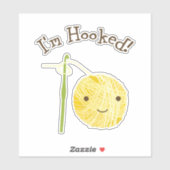 Ik ben vol. sticker (Vel)