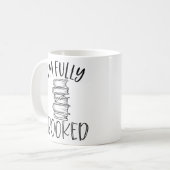 Ik ben volledig geboekt koffiemok (Voorkant links)