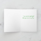 Ik ben voor altijd Dankbaar dat u in Mijn Leven Bedankkaart (Binnen)