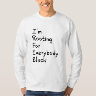 Ik ben voor iedereen zwart t-shirt