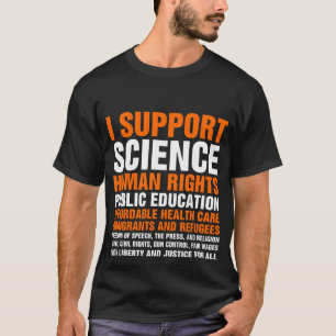 Ik ben voor progressieve liberaal-democratische do t-shirt