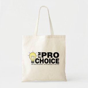 Ik ben voorstander van keuze als ik het over gloei tote bag