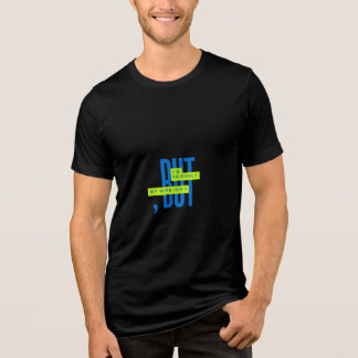 Ik ben vriendelijk maar mijn vrouw niet – Grappig Tri-Blend Shirt