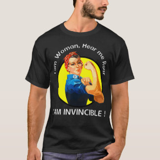 Ik ben Vrouw, hoor me Roar, ik ben onvervreemdbaar T-shirt