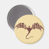 Ik ben vuur ik ben dood - Grafisch Magneet (Voorkant / Achterkant)