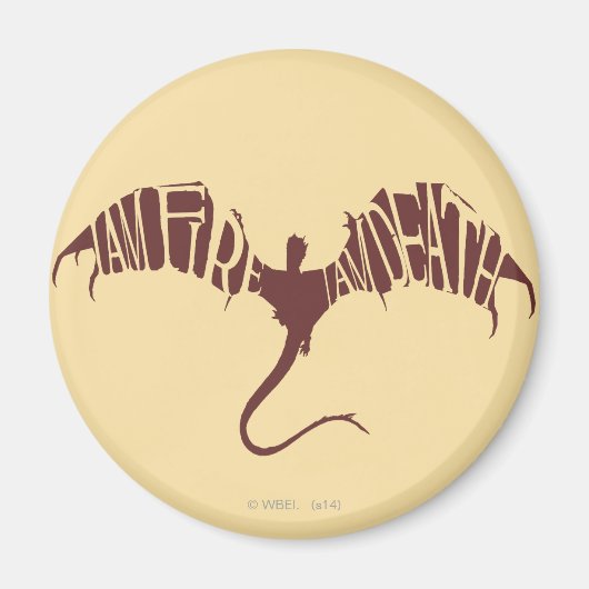 Ik ben vuur ik ben dood - Grafisch Magneet (Voorkant)