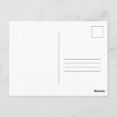 Ik ben waardig aan de doelen die ik nastreef Affir Briefkaart (Achterkant)