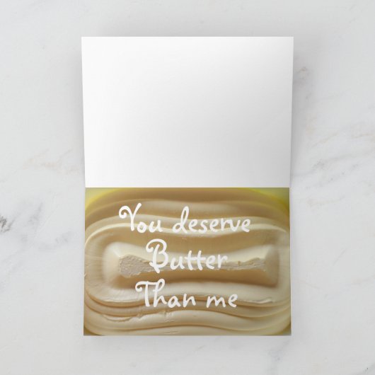 Ik ben waffley sorry schattige grappige verontschu kaart (Binnen)