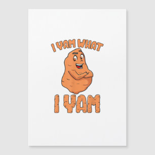 Ik Ben Wat Ik Ben Zoete Aardappel Grappige Thanksg