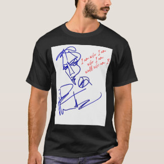 Ik ben wie ik ben wie ik ben nou wie ben ik? Dans T-shirt