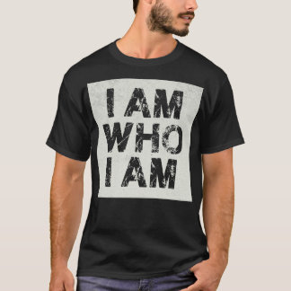 Ik ben wie ik ben Wit T-shirt