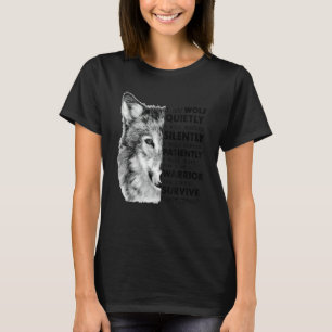 Ik ben Wolf, rustig, ik zal rustig stoppen... T-shirt