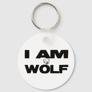 Ik ben Wolf Sleutelhanger