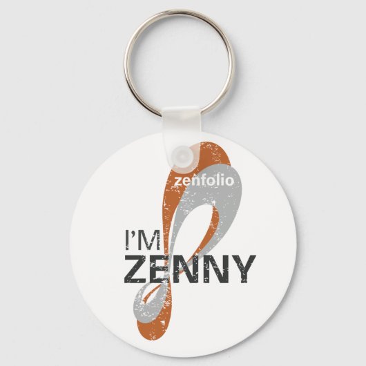 Ik ben Zenny Sleutelhanger (Voorkant)