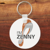 Ik ben Zenny Sleutelhanger (Voorkant)