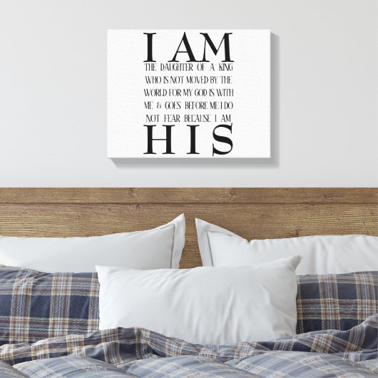 Ik ben zijn custom canvas (Insitu (Slaapkamer))