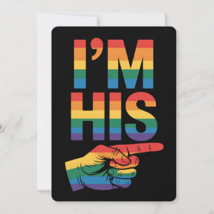 Ik ben zijn homo koppel dat LGBTQ Pride evenaart Kaart
