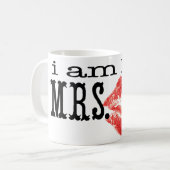 Ik ben zijn mevrouw. koffiemok (Voorkant links)