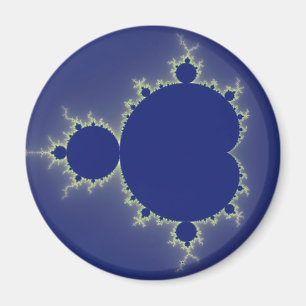 Ik ben zo blauw - Fractal Magneet