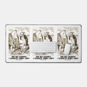 Ik ben zo blij dat ik alleen Alice Mock Turtle kon Bureaumat (Keyboard & Muis)