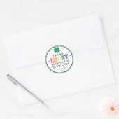 Ik ben zo blij dat je in mijn klas Sticker zit (Envelop)