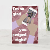 Ik ben zo blij u net jatte! feestdagen kaart (Voorkant)