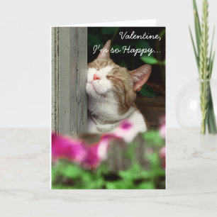 Ik ben zo blij Valentijn Feestdagen Kaart