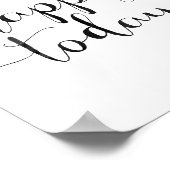 Ik ben zo blij vandaag poster (Hoek)