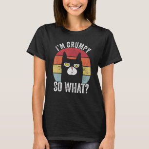 Ik ben zo brutaal dat wat kat retro Kitten is T-shirt
