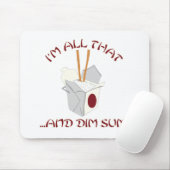 Ik ben zo en Dom Sum. Muismat (Met muis)