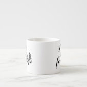 Ik ben zo Fancy Chandelier Espresso Mok (Voorkant)