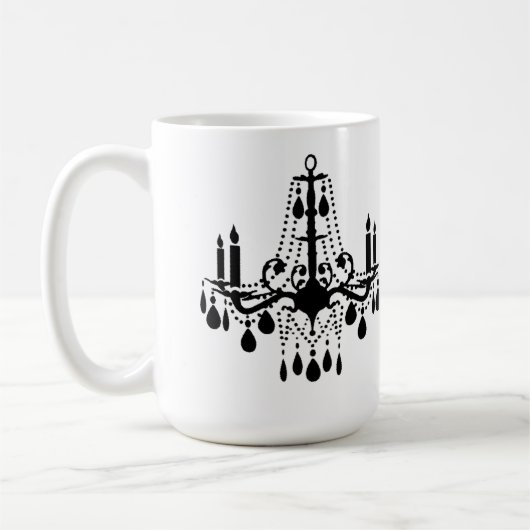 Ik ben zo Fancy Chandelier Mok (Links)