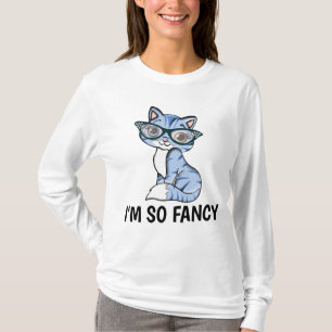 IK BEN ZO FANCY, KITTY CAT T-Shirts. T-shirt