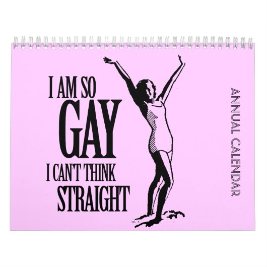 IK BEN ZO GAY CALENDAR KALENDER (Hoes)