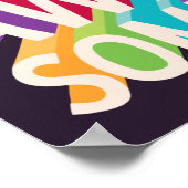 Ik ben zo Geweldige  Inspirerend citaat Poster (Hoek)