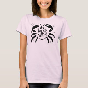 Ik ben zo GLANZEND met Sparkles en een Krab T-shirt